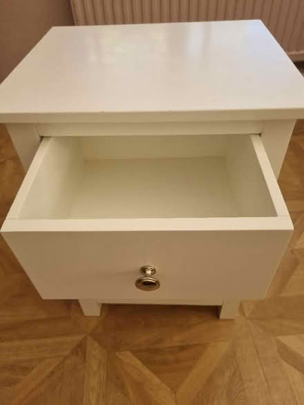 Photo of free White bedside table (Chalford GL6) #2