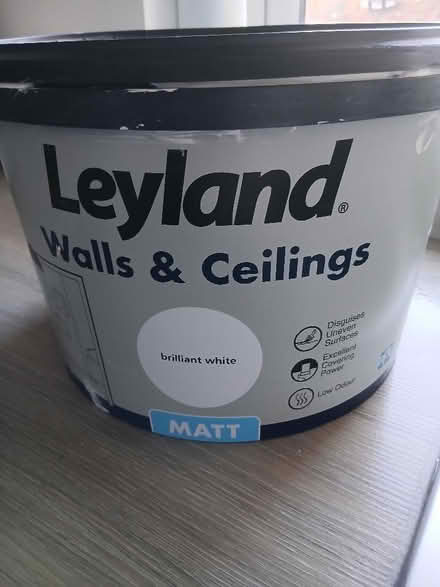 Photo of free White wall and ceiling paint (South Moor DH9) #1