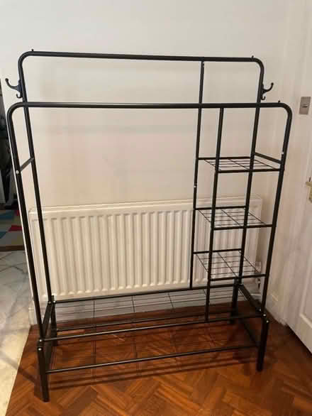 Photo of free Garments railing black metal (South Kensington SW7) #1