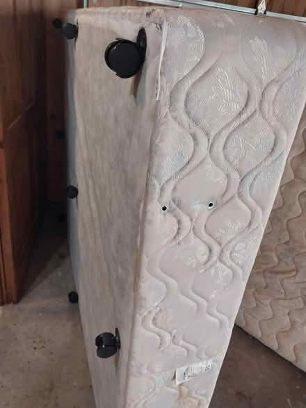 Photo of free Queen mattress & base secondhand (Thorndon) #4