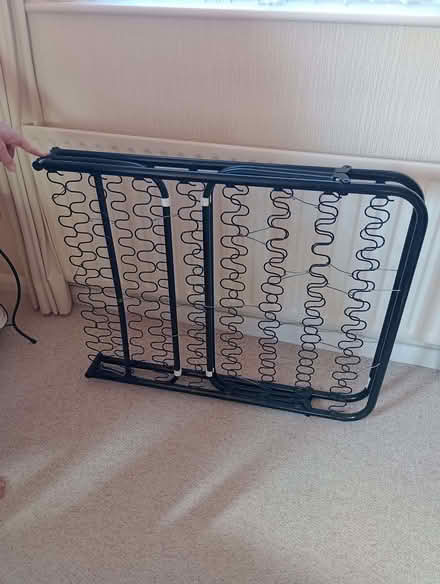 Photo of free Foldable spare bed with mattress (Hillside Avenue NG3) #2