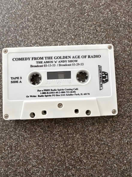 Photo of free Amos ‘n’ Andy tape (Highland Ave, RWC) #1