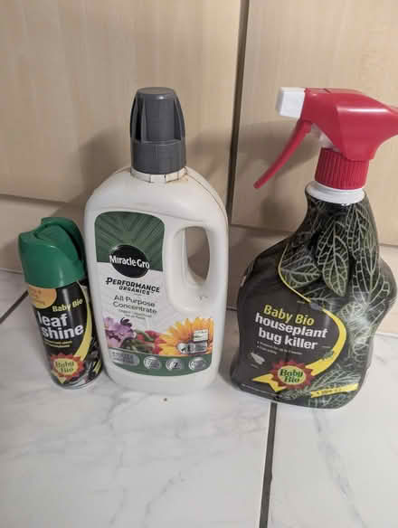 Photo of free Plant Care Products (Slightly Used) (Blackwall, E14) #1