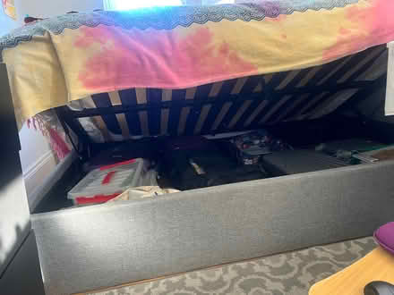 Photo of free Small Fridge, ottoman bed (Earlsfield SW19) #4