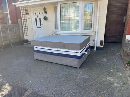 Photo of free 2 single bed mattress & bed frame (n13 4dt) #1