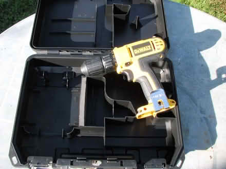 Photo of free New, Old Style Ryobi 12v NiCad Cordless, Bare Drill & Case (Corringham SS17) #1