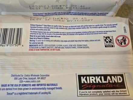 Photo of free Kirkland Baby Wipes (West 7th) #2