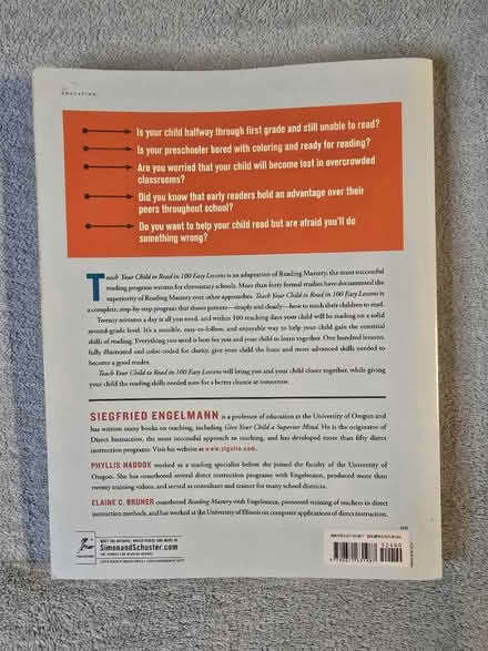 Photo of free Teach Your Child to Read Book (West 7th) #2