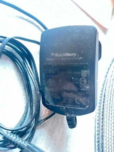Photo of free BlackBerry charger (IP4 Woodbridge Road) #1