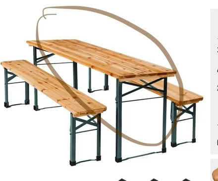 Photo of free Foldable beer table indoor/outdoor (North Kensington W10) #1