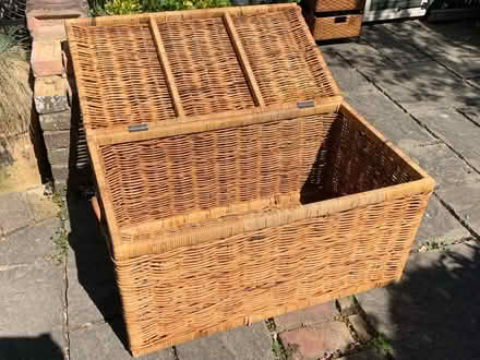 Photo of free Wicker Blanket/Toy Box (Ware SG12) #2