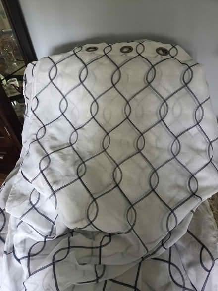 Photo of free Set of 4 sheer curtains (Burton, Mi) #1