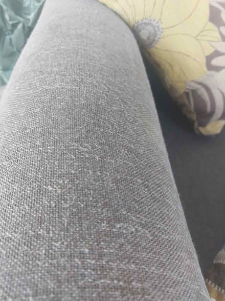 Photo of free 89" Gray Beautyrest Couch (Village of Cayuga) #3