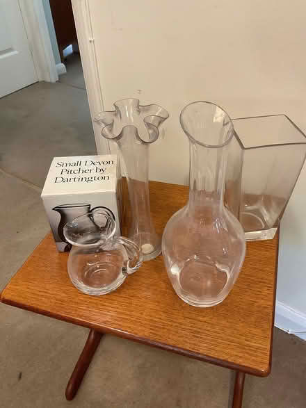 Photo of free Darlington pitcher and glass vases (St. Albans AL1) #3