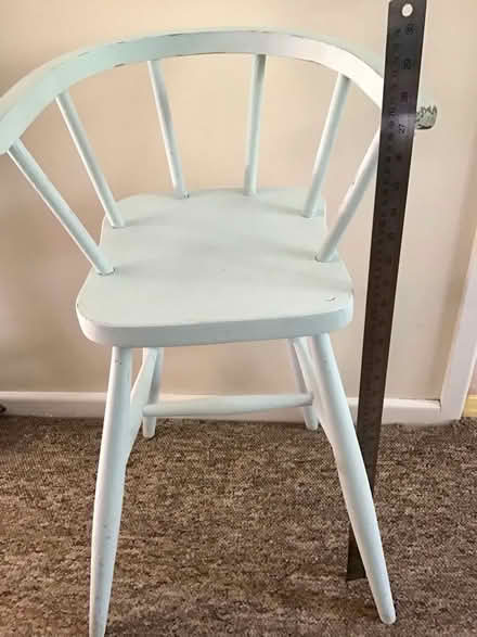 Photo of free Wood toddler high chair (Mudeford BH23) #2