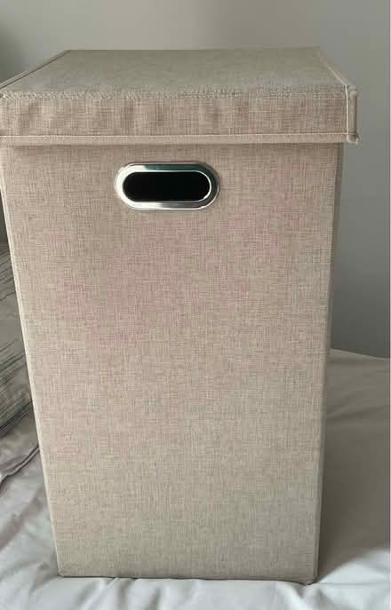 Photo of free Foldable linen basket (Higham Hill E17) #3