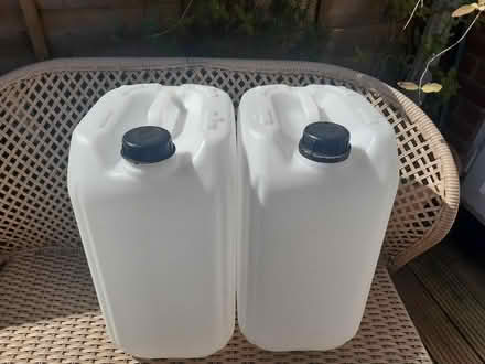 Photo of free 2 25L water containers (Adlington PR7) #1
