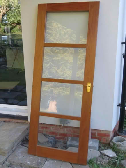 Photo of free Internal glazed door (Wallington near Baldock) #1