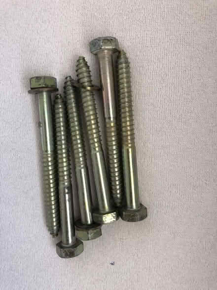 Photo of free 6 x Think these are bolts, but with screw heads (Cold Harbour OX1) #1