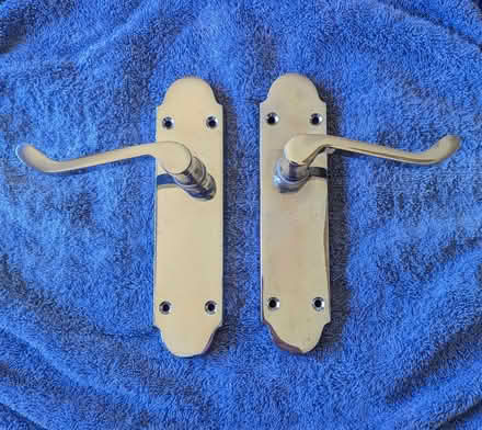 Photo of free 10 x Door handle pairs Plus 2 x bathroom Door handle (Dean Court OX2) #1