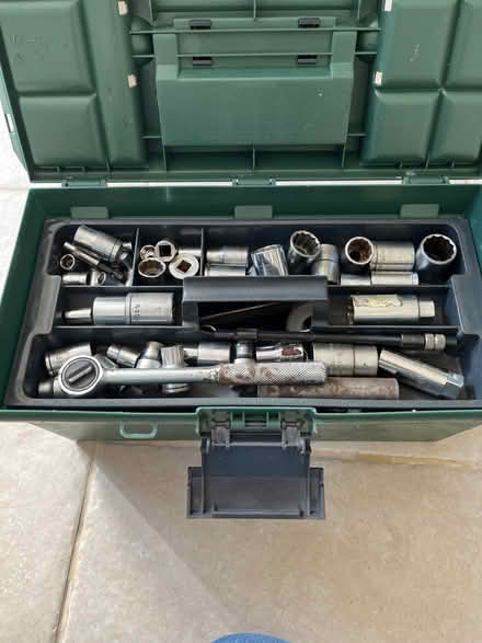 Photo of free Spanners and socket set in case (Thatcham RG18) #2