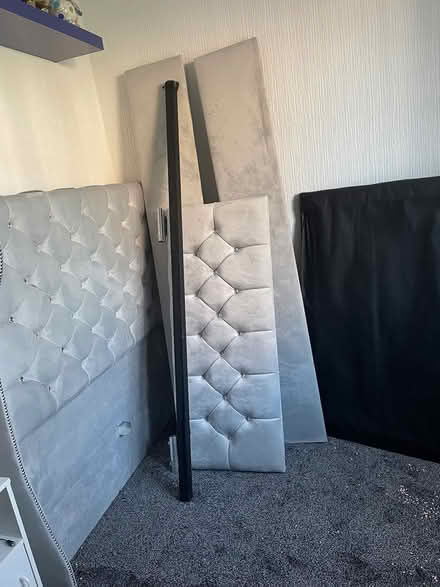 Photo of free Small double bed frame no mattress (Illingworth. HX2) #4