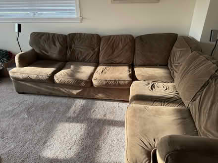 Photo of free Pit couch and ottoman (By WJHS) #3