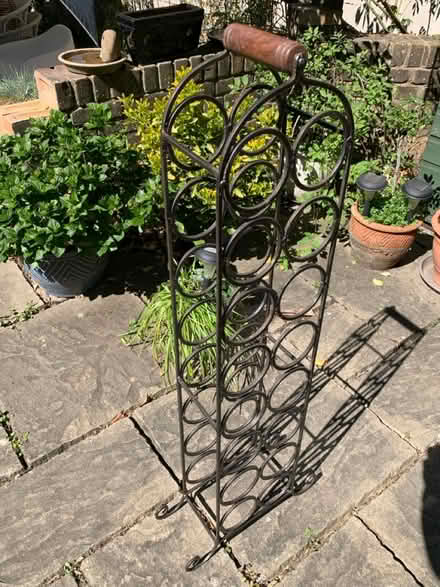 Photo of free Metal Wine Rack (Ware SG12) #2