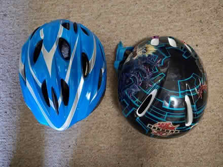 Photo of free 2 kids' bike helmets (Donnington OX4) #1
