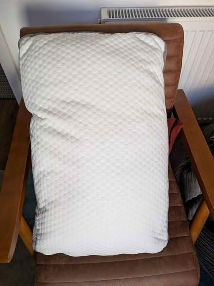 Photo of free Pillow (used once with cover) (Manchester M19) #1