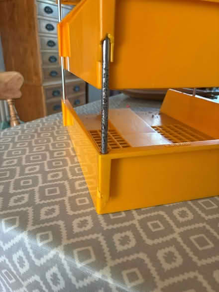 Photo of free Yellow Paperwork Rack (ME13) #2