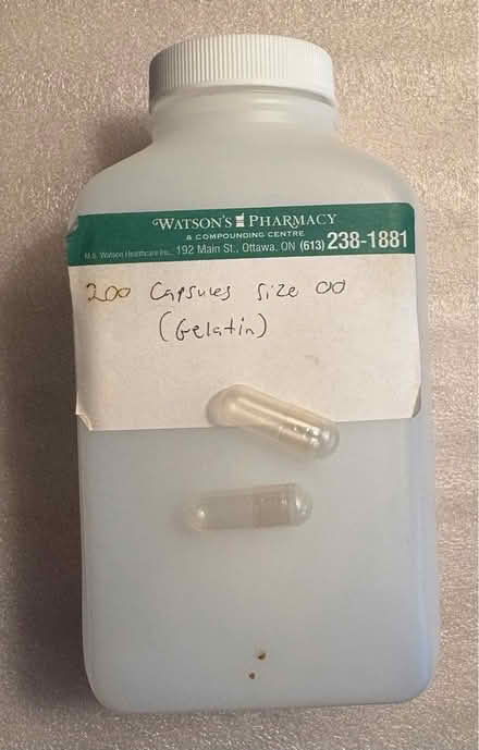 Photo of free Pharmaceutical grade gel capsules (Prince of Wales at Meadowlands) #1