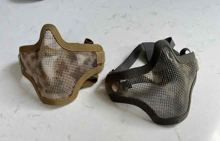 Photo of free Two Airsoft Lower Face Shields (Teddington TW11) #1