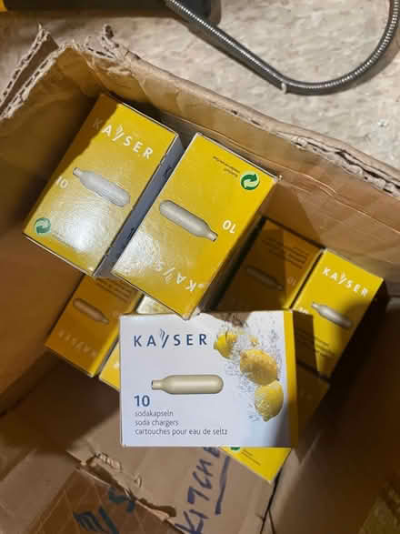 Photo of free Soda chargers for soda siphon (Tenleytown DC) #1