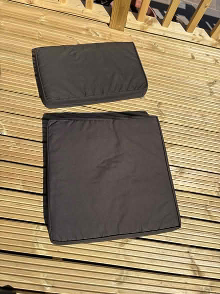 Photo of free Outside furniture seat cushions (Oxton CH43) #1