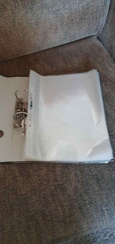Photo of free 88 clear A4 plastic sleeves (Hartington Road BN2) #1