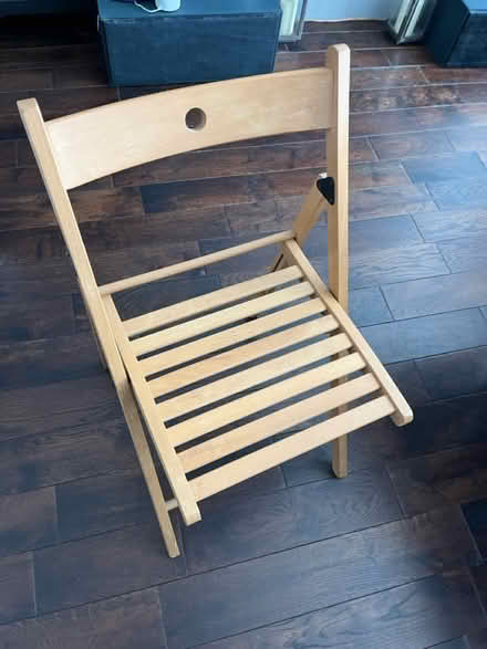 Photo of free Wooden chair feee (Lochfield Paisley) #1