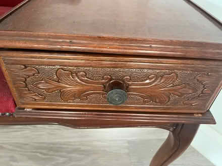 Photo of free Mahogany Telephone Seat (Mortimer Common RG7 3WE) #2