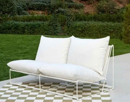 Photo of free Outdoor/indoor two seater sofa (North Kensington W10) #1