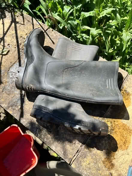 Photo of free Black wellingtons size 9 (Hoddesdon EN11) #1