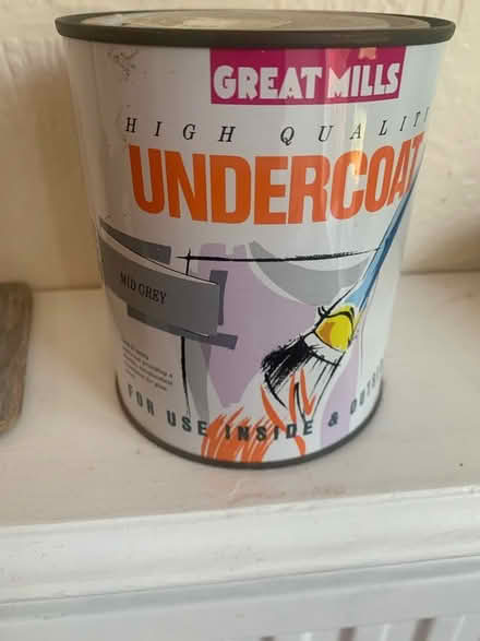 Photo of free 750ml tin of grey undercoat (Digswell AL6) #1