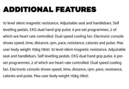 Photo of free Exercise Bike (NE11) #4