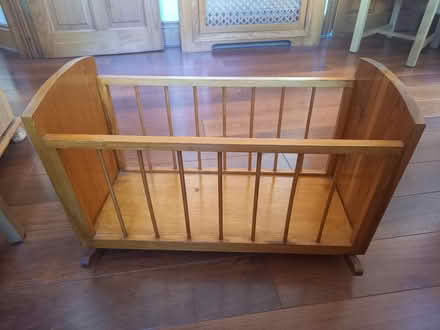 Photo of free Rocking dolls crib (Bowers Gifford SS13) #1