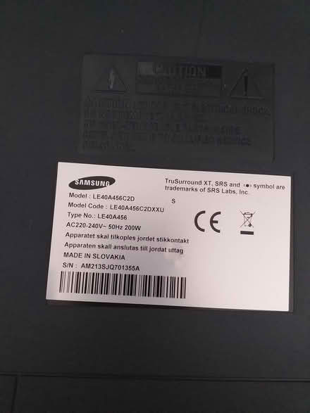 Photo of free Samsung 40in tv (croydon) #2