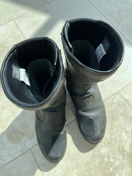 Photo of free Motorcycle boots (White Notley CM8) #2