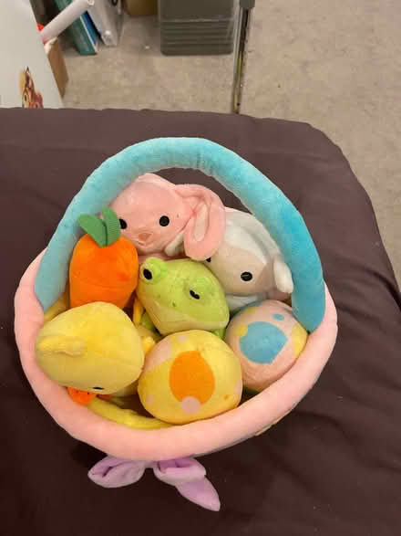 Photo of free Soft toys Easter basket (Wandsworth SW18) #1