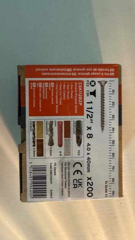 Photo of free Timber screws (Sw10) #1