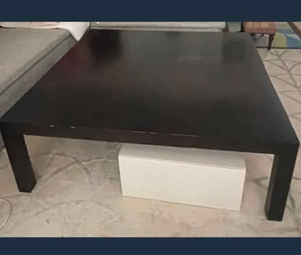 Photo of free Large coffee table 1.2m x 1.2m (South Kensington SW7) #1