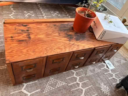 Photo of free Antique file cabinet (North Kensington W10) #1