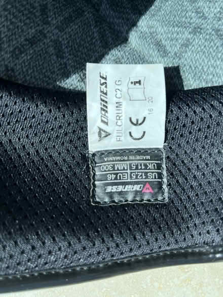 Photo of free Motorcycle boots (White Notley CM8) #3